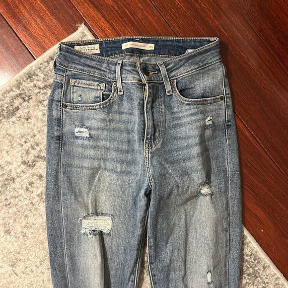 Levis 721 high rise skinny jeans - Picture 2 of 4